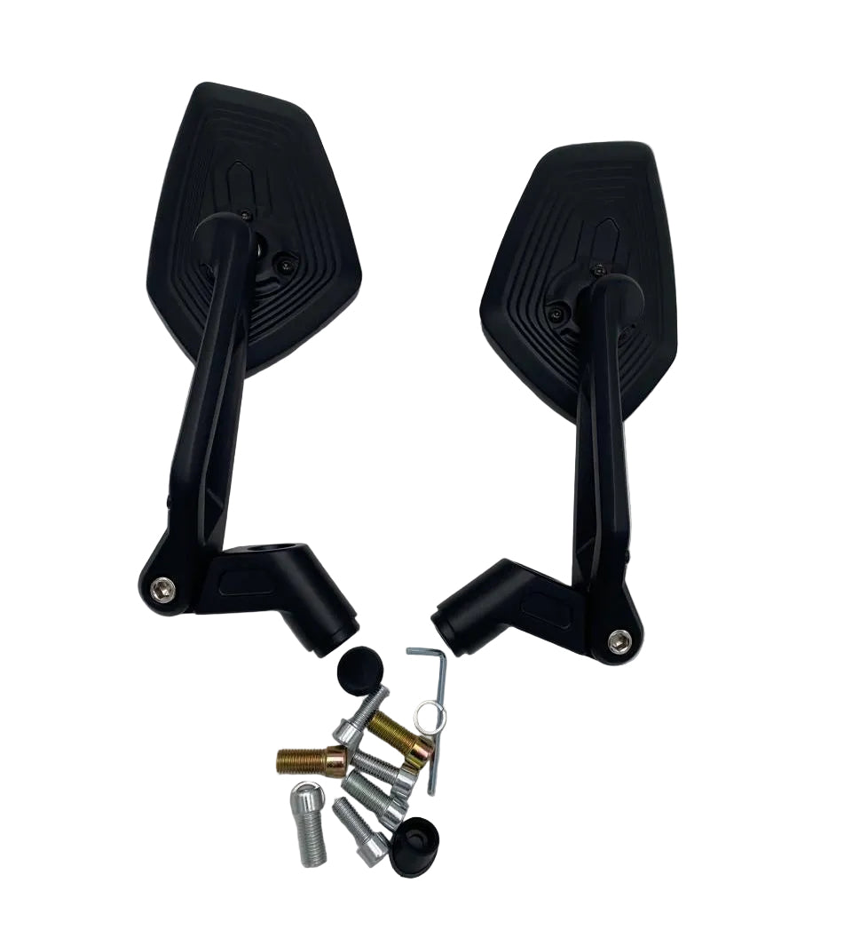 SHENAO CNC Mirror Convex Wide-Angle Folding Motorcycle Mirrors