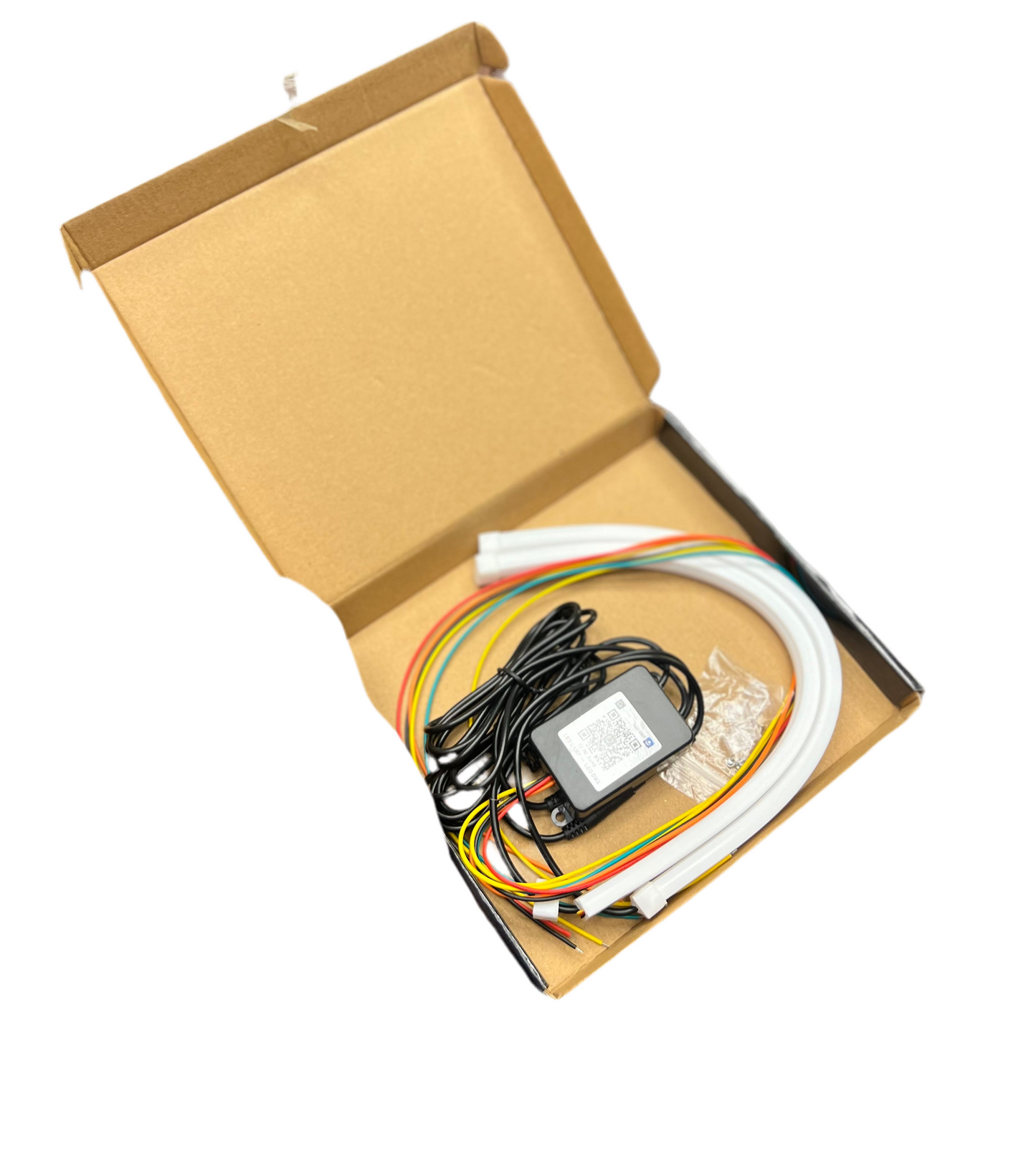 RGB App Control 30cm Flexible 6000k DRL Day Time Running Lights Set of 2