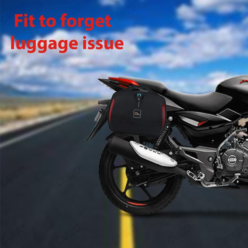 Griplex Universal Motorcycle Side Box for All Bikes Detachable