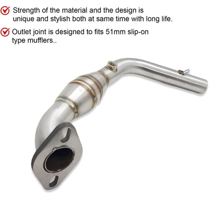 R15 / MT15 Full Exhaust System Bend Pipe for Yamaha R15 / Mt15
