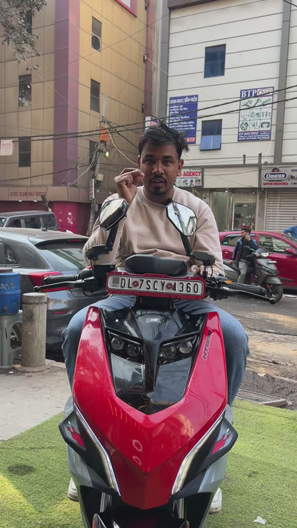 Auto Folding Mirror For Bikes