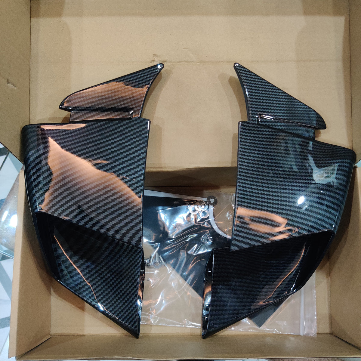 Winglet Carénage Carbone pour BMW S1000RR (2023-2024) | Accessoires Winglet Carénage Carbone pour BMW S1000RR (2023-2024) | Accessoires