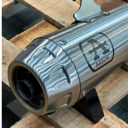 The Arow Race Pro Copy Exhaust for Any Bike.