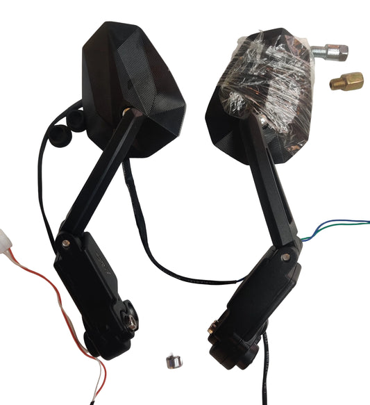 Auto Folding Mirror For Bikes