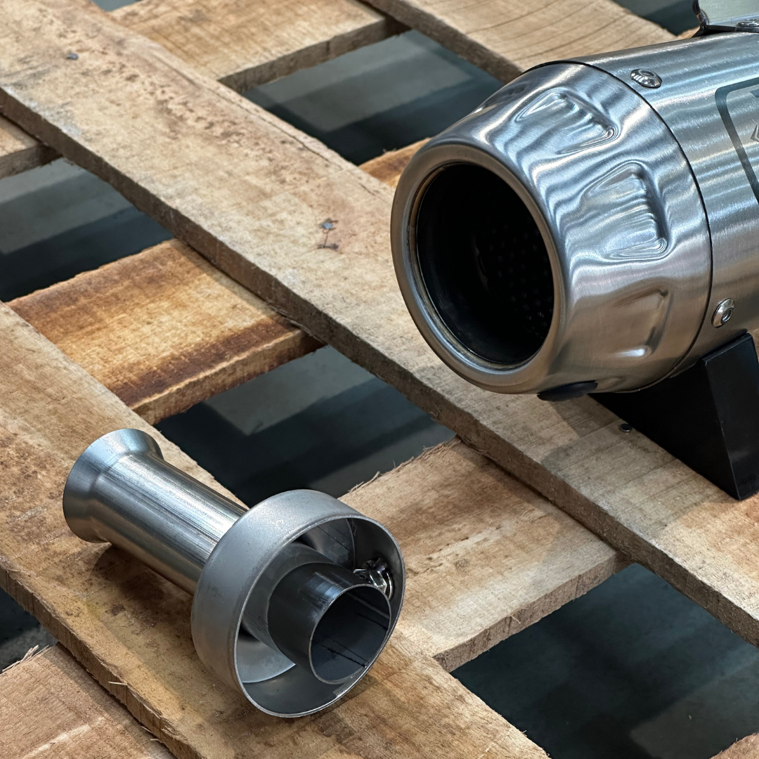 The Arow Race Pro Copy Exhaust for Any Bike.
