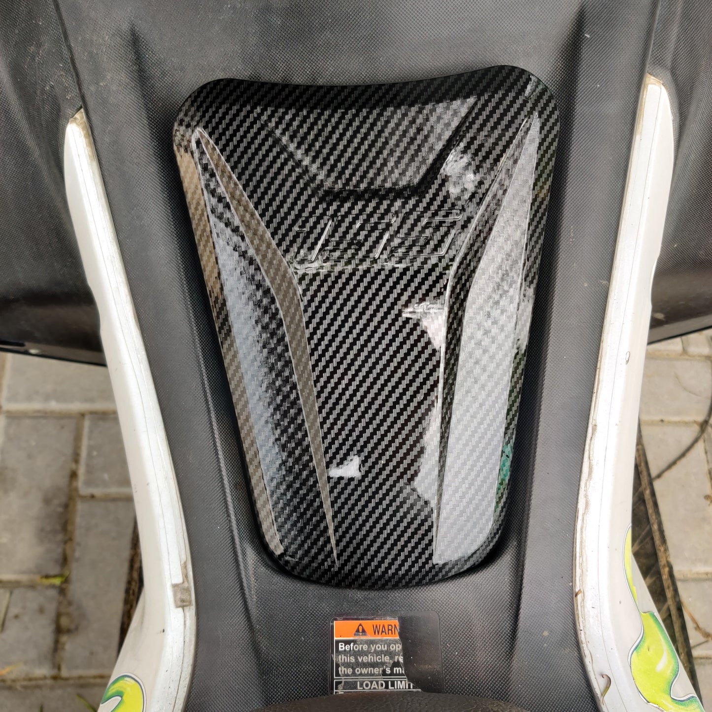 Yamaha Aerox 155 Fuel Tank Carbon Cover