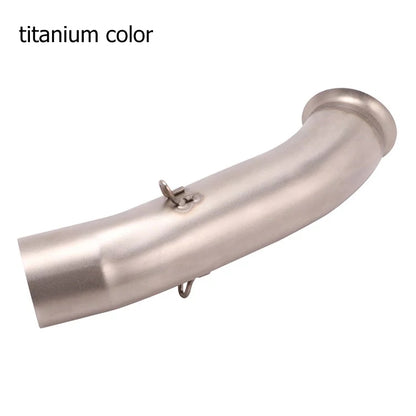 For KTM DUKE 390 Duke RC 390 Motorcycle Moto Exhaust Muffler Mid Middle Pipe Slip-on RC390