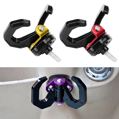 Aluminum Alloy Motorcycle Helmet Holder Double Hook Mount Scooter Luggage Hand Bag Hanger Bottle Hook with Screw