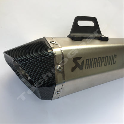 Akrapovic Exhaust Full System For KTM RC/Duke Silver (Replica)