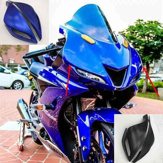 Yamaha YZF R15 V3 Style R3 R25 2018 Windshield Wind Screen Fairing Headlight Light Lamp Cover Shell Motorcycle Accessories