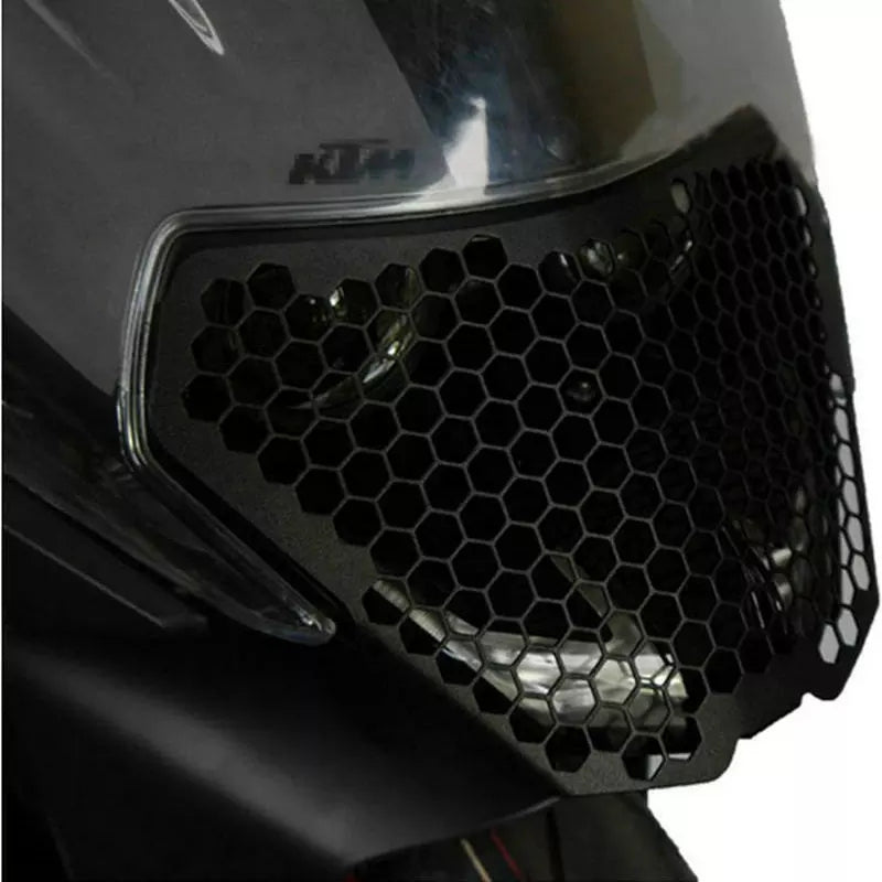 CNC Aluminun For KTM RC125 RC200 RC390 RC 125 200 390 2014 2015 2016 Headlight Grill Guard Cover Protector Motorcycle Grille