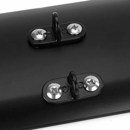 43.3" 110cm Black Auto Car Hatchback Spoiler Universal GT Rear Trunk Wing Racing Spoilers Aluminum Clamp Trunk