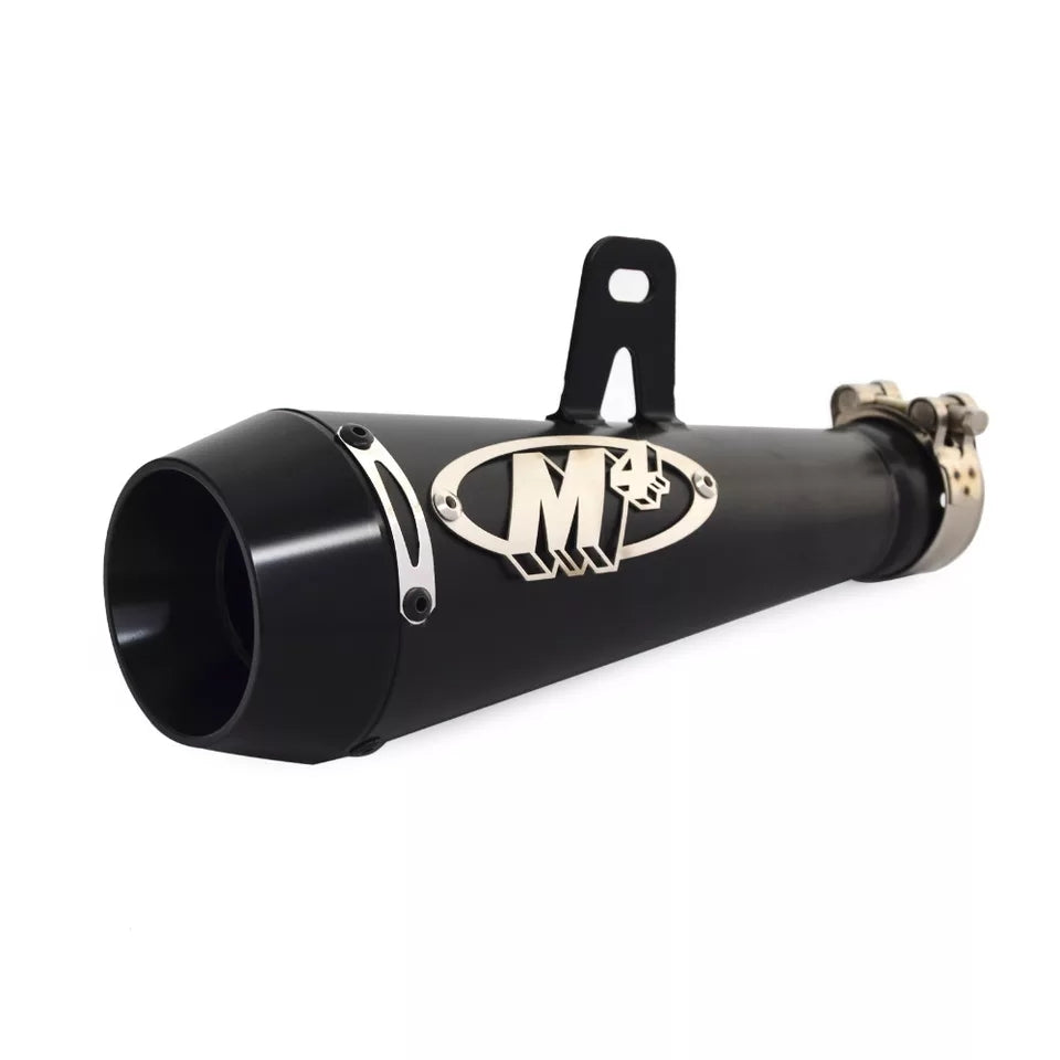 M4 Exhaust 51mm Motorcycle Exhaust Muffler Pipe M4 Large Displacement Modified Pipe