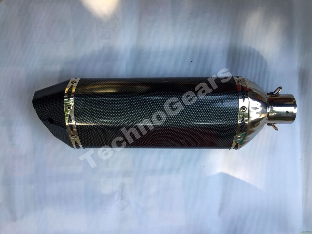 Hi-Performance Slip On Race Exhaust Carbon Fiber