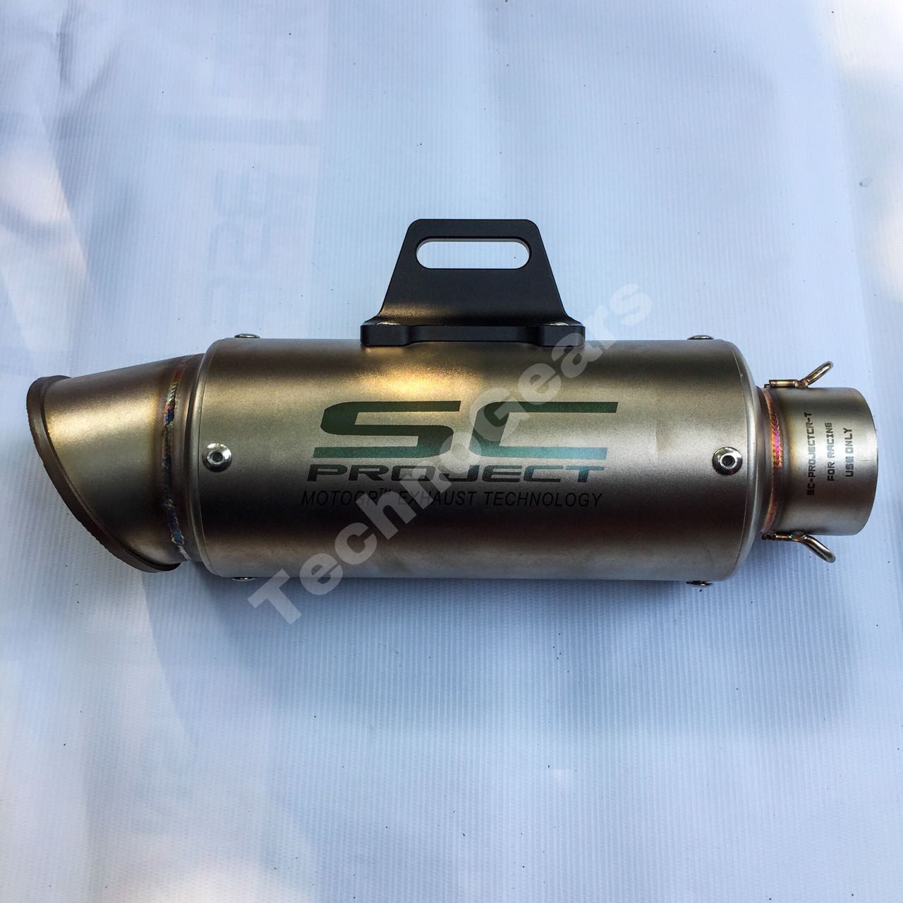 SC Project SLIP-ON Performance Exhaust Silver