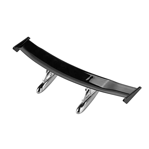 Car Spoiler Wing,Universal Car Mini Spoiler Wing with Small Model ABS Style Auto Car Tail Decoration Spoiler Wing Accessories For All Cars (Black)