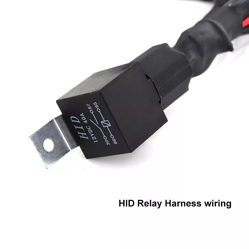 Motorbike car light Wire 12v 24v 15A Wiring Harness Relay Loom Cable Kit Fuse for Auto Driving Offroad Led Work Lamp