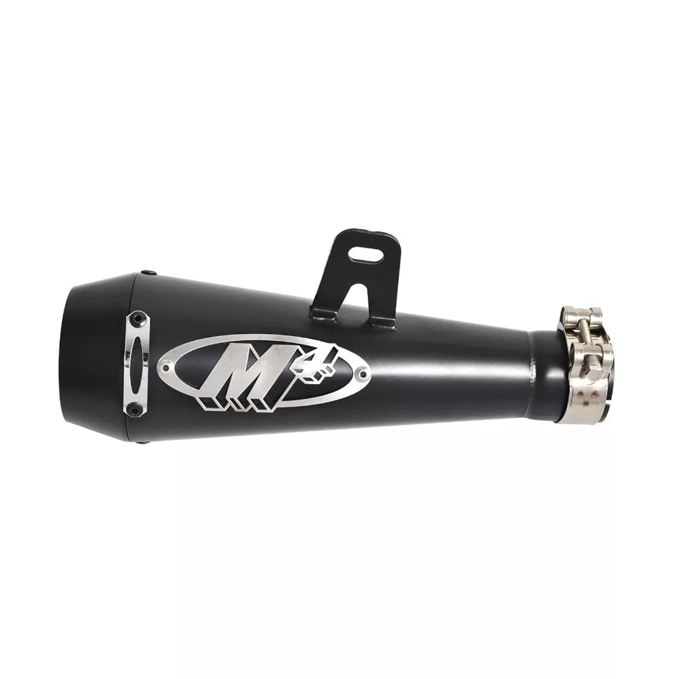 M4 Exhaust 51mm Motorcycle Exhaust Muffler Pipe M4 Large Displacement Modified Pipe