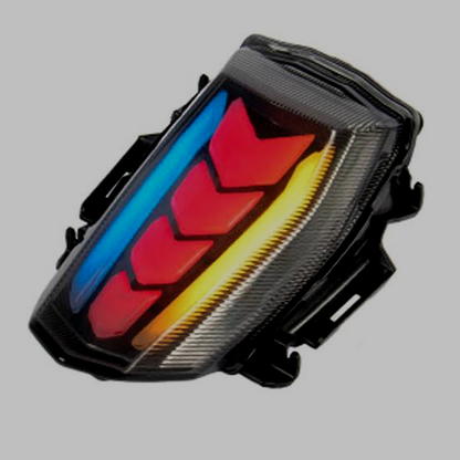 Shark Power Motorcycle Modification Parts Led Tail Light Lamp Refit Brake Turn Light For Yamaha R15v3, R15v4, R15M Yfz Accessories