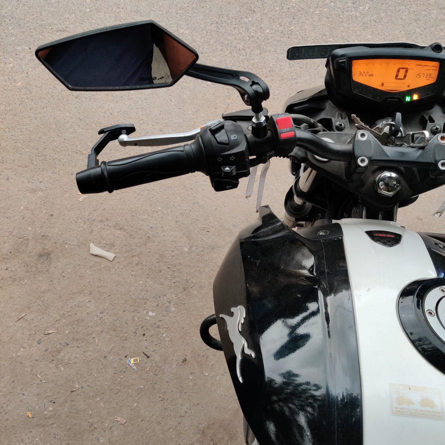 Universal Zone Motorcycle Rear View 5 Edge (KOSO Mirror) for Universal Bikes