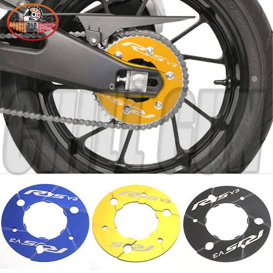 Motorcycle Rear Sprockets YZFR15 CNC Chain Gear Decorative Cover protection For Yamaha YZF-R15 YZF R15 V3 2017 2018 2019 2020
