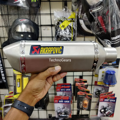 51mm For Akrapovic Yoshimura Exhaust Pipe Universal Motorcycle Exhaust Motorbike Muffler Escape With DB Killer Water Transfer