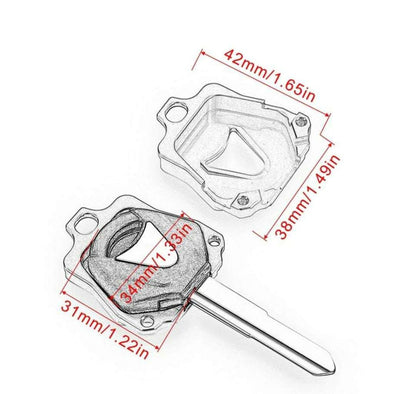 Motorbike Keychain For Yamaha R3 R1 R1M R6 R125 R15 R25 YZF FZMoto Key CNC Aluminum Key Ring Cover Fixture Motorcycle Accessories