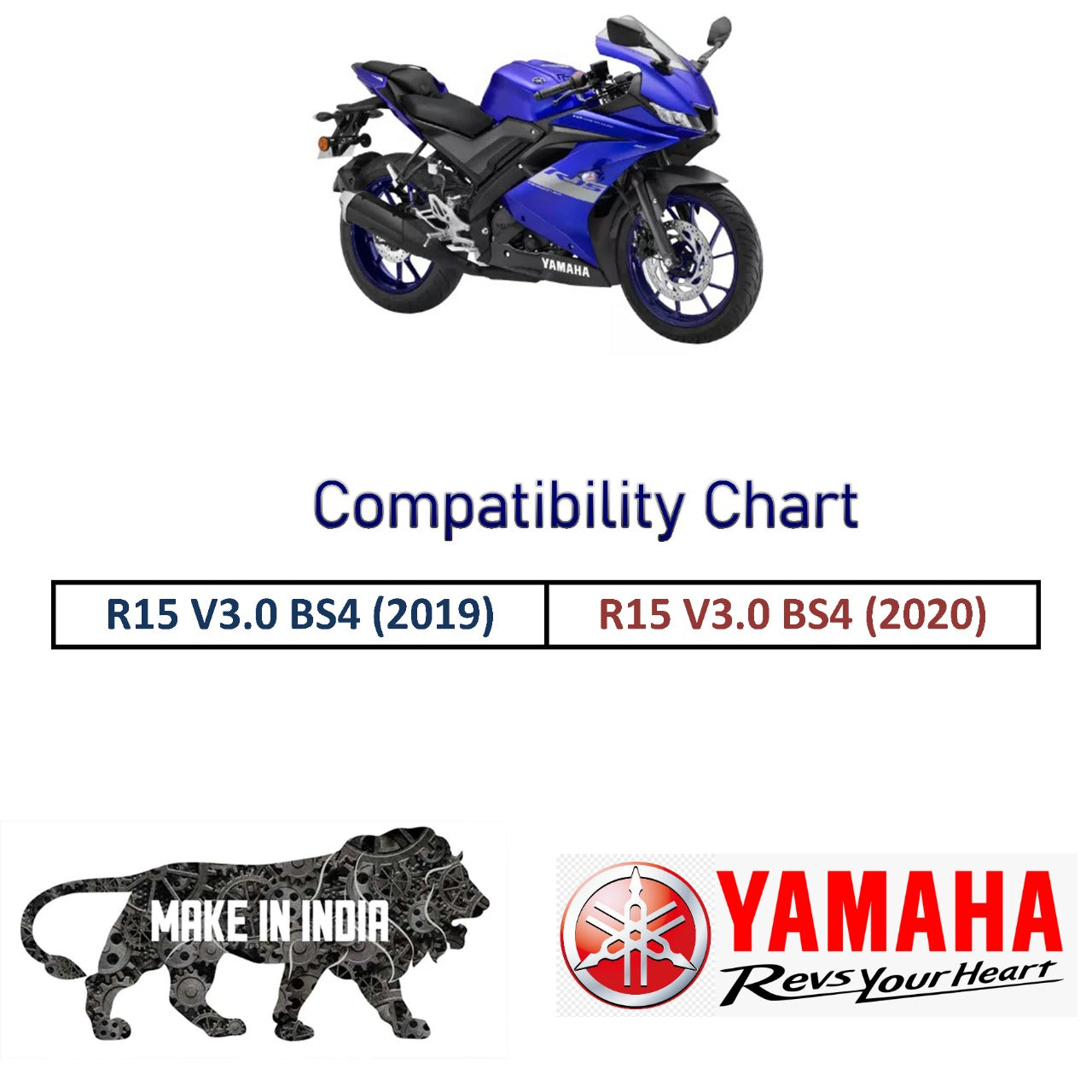 SIDE WINGLET CANARD FOR YAMAHA R15 V3