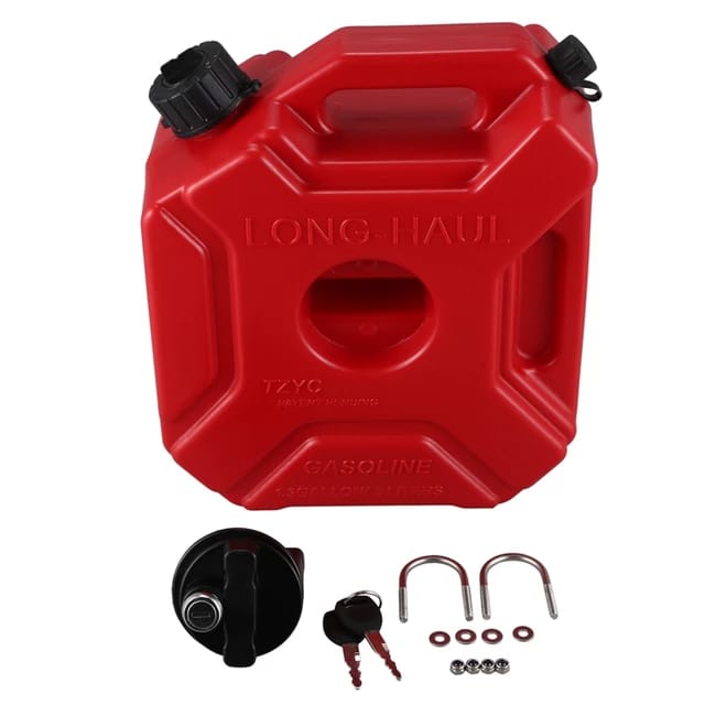 Jerry Can, Diesel,Petrol Fuel Pack Tank for Motorcycle,Cars,Suvs (5 LTR)
