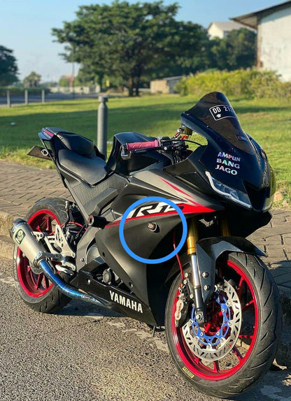  15 Amber LED Flush Mount Smoke Turn Signal Indicator Blinker Light Universal for Motorcycle Sport Street Racing Bike
