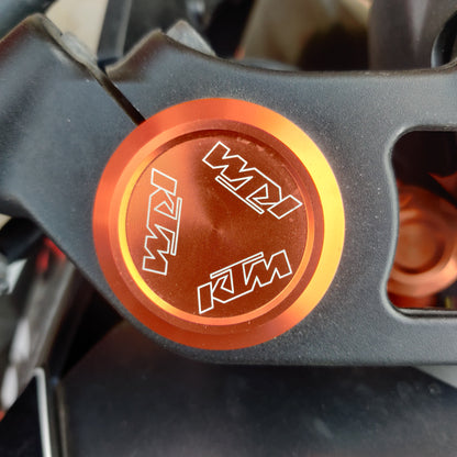 Motorcycle Front Fork Shock Absorbing Decorative Bolts Cover Universal for KTM DUKE/RC 125 250 200 390 Series