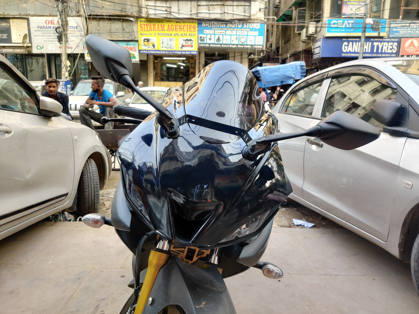 Yamaha R15 V3 Fairing Mask, Facelift R1/R6 Look