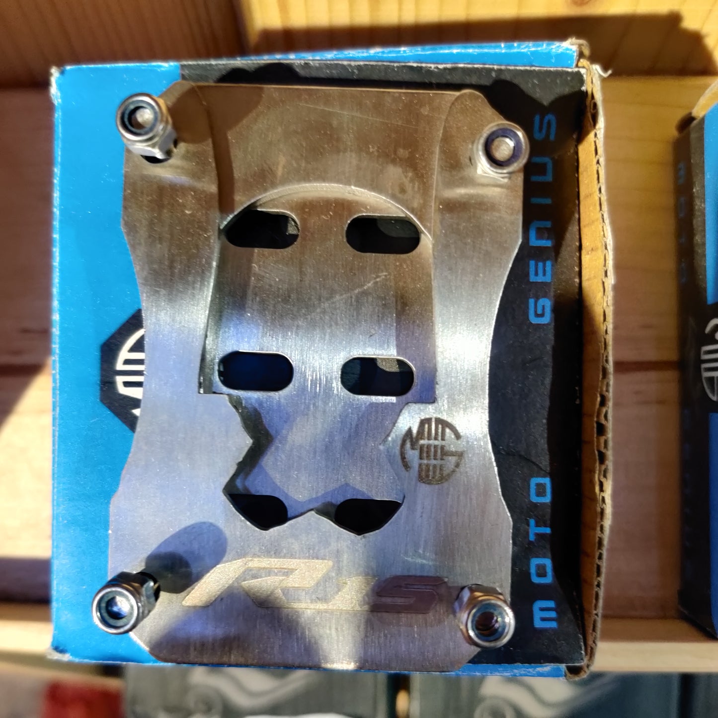 Brushed Stainless Steel Side Stand Extender for

All Motorcycles