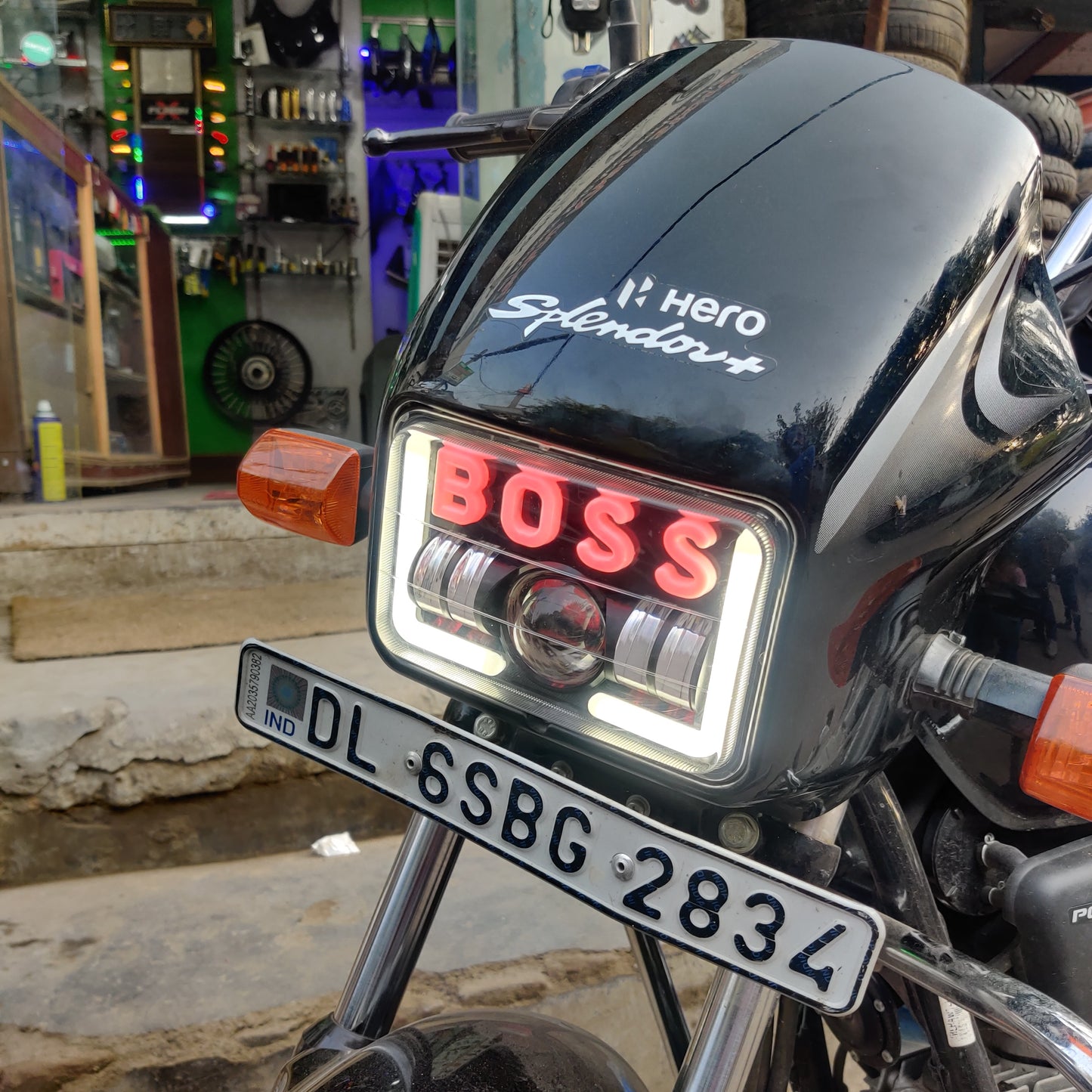 Splendor Boss Headlight