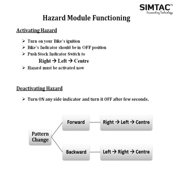 KTM | RC | DUKE | Compatible | Simtac | PNP Hazard Module Adapter / Flasher