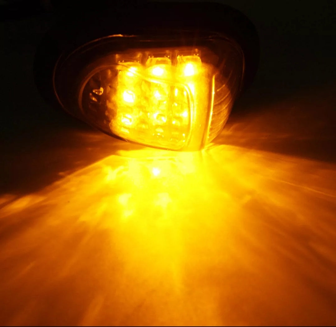 Motorcycle Body Indicator 12v 9 LED Shoe Design