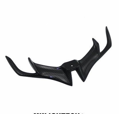 Motorcycle Carbon Fiber Front Fairing Aerodynamic Winglets ABS Protection Guards For YAMAHA YZF R15 V3.0 V3 VVA 17-19