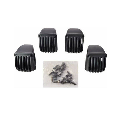 Splendor Indicator Light Grill Black (Pack of 4 Pcs.)