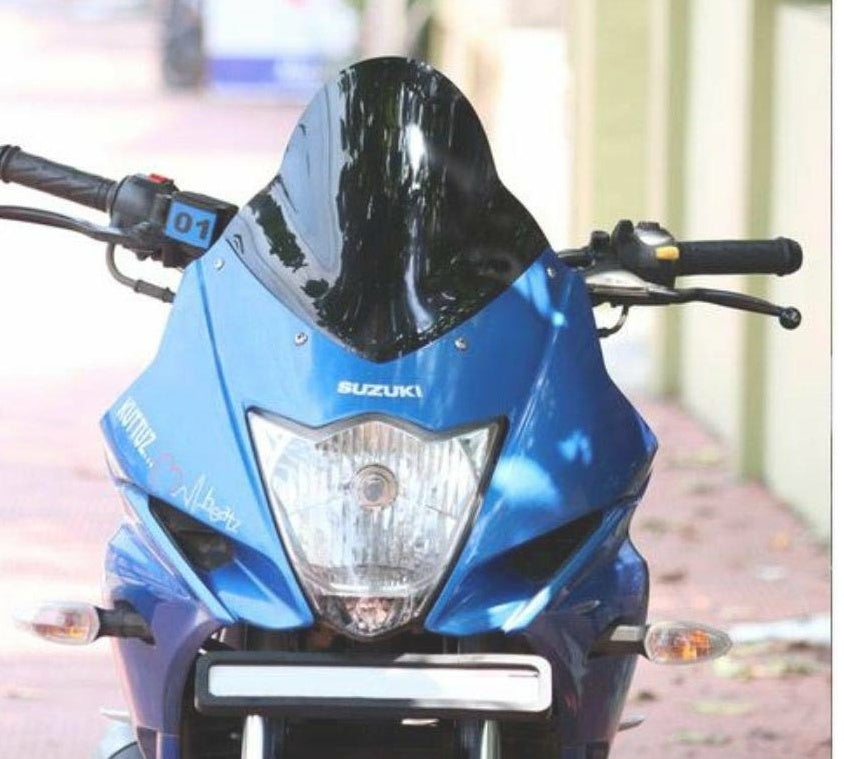 DB Visor for Suzuki Gixxer SF-Smoke(Black)