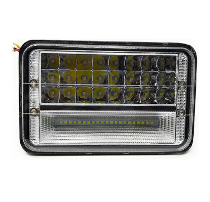 Splendor HeadLight 4x6 inch Projector Sealed Beam Replacement Hi/Lo Beam DRL Headlamp