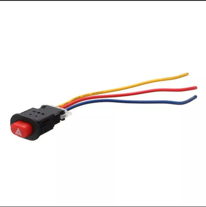Auto Motorcycle Double Flash Turn Hazard Light Switch