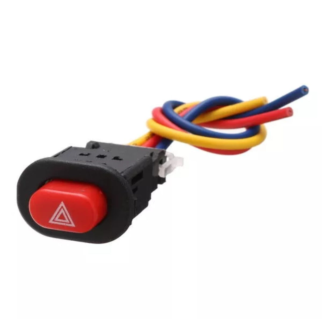 Auto Motorcycle Double Flash Turn Hazard Light Switch