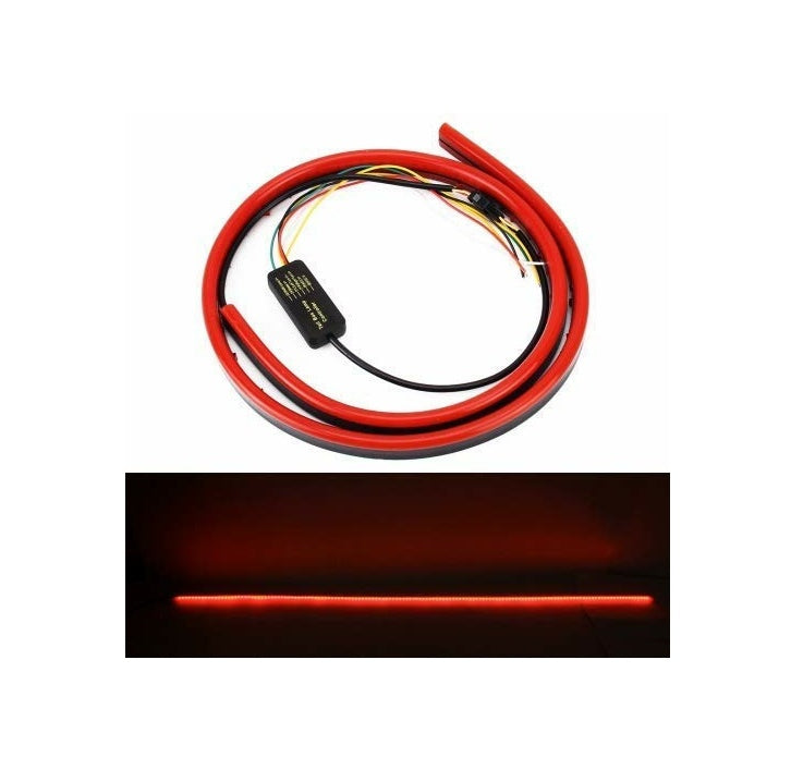 Car LED Third Brake Light Lamp Strip 110 cm Rear Tail Stop Signal Safety Warning Light