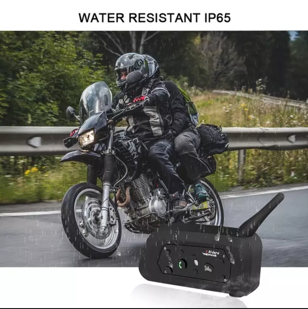 Vnetphone v6 1200m Motorcycle Helmet intercom