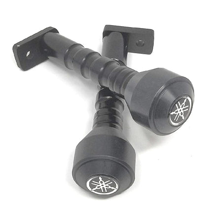 Motorcycle Frame Slider Falling Protector Bike Crash Protector Pads Compatible for Yamaha (Black)