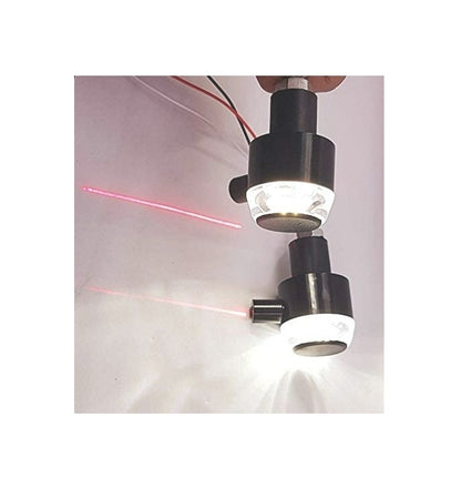 Bar End With Lazer Light