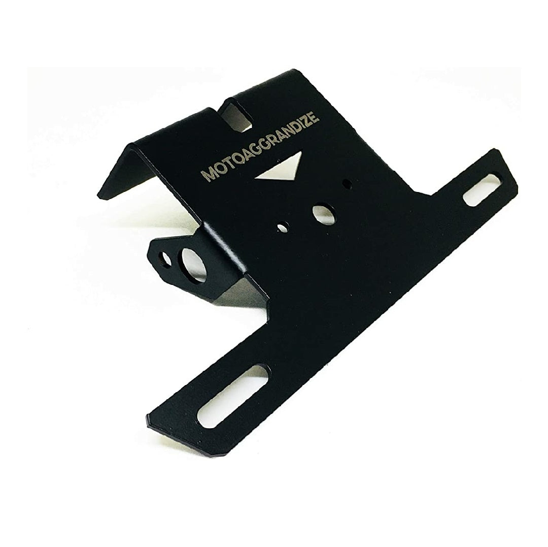 Motoaggrandize Compact Tail Tidy/Fender Eliminator for KTM Duke 250 | 390 [2017 +] | Color: Matte Black [Compatible with Small Number Plates]