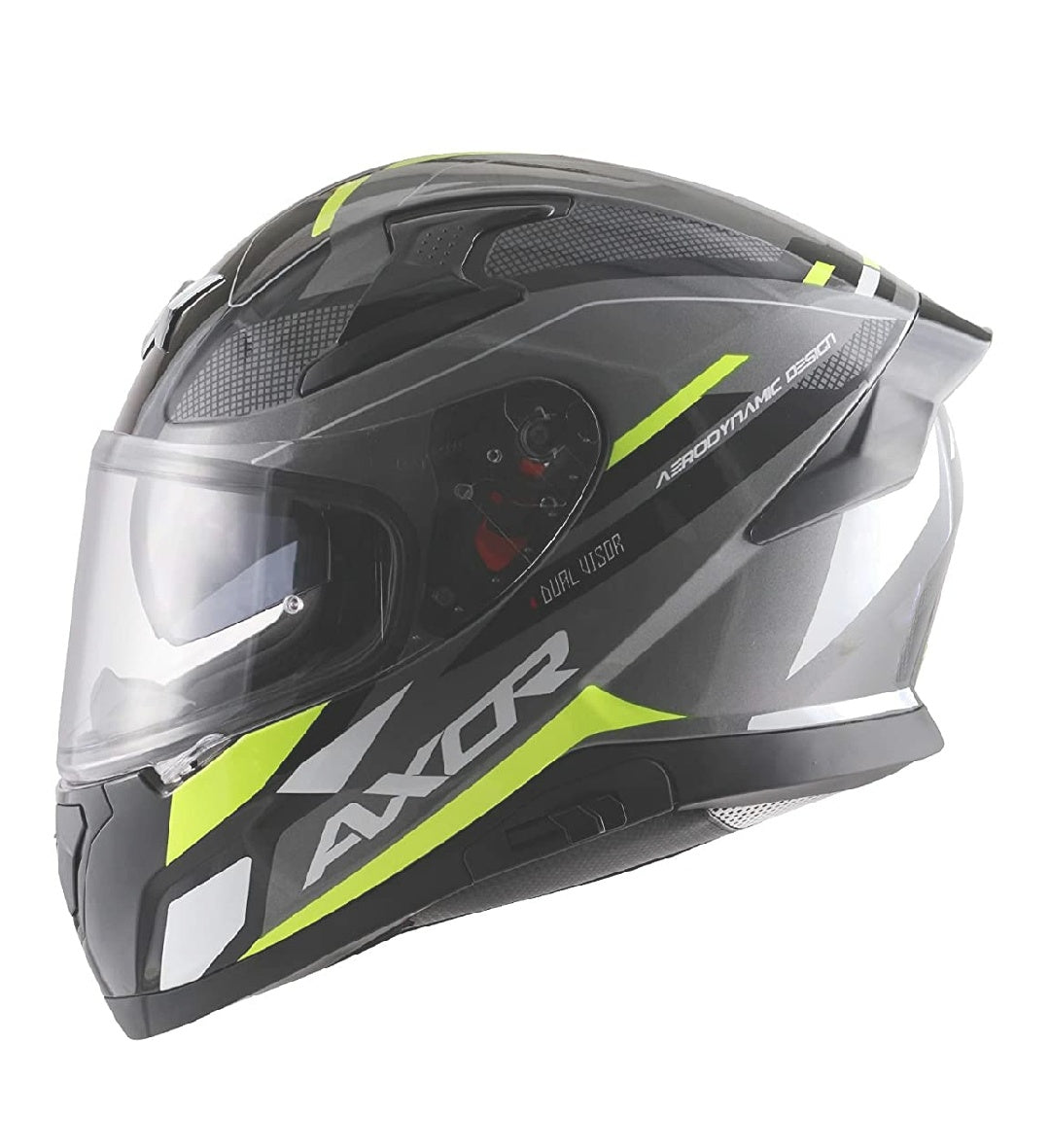 axor Turbine Black Neon Grey Helmet