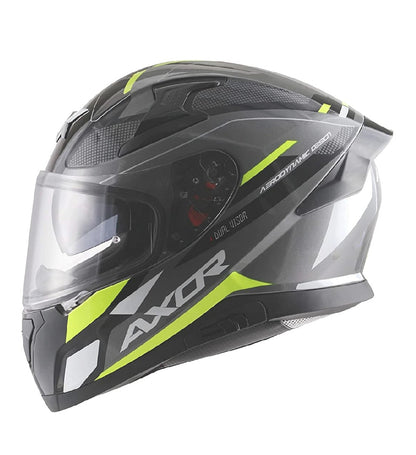axor Turbine Black Neon Grey Helmet