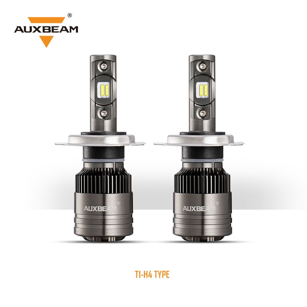 Auxbeam H4 T1 Series LED Headlight Bulbs - 6500K 8000LM (2pcs/set)